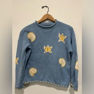 Norm Thompson coastal sweater size M